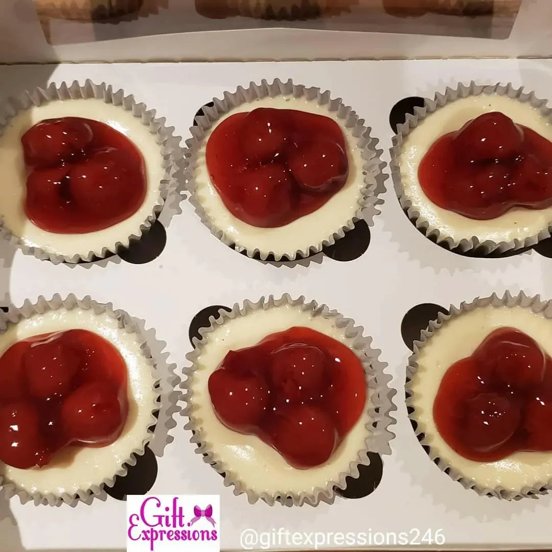 6 Decadent Cheesecake Cupcakes (minimum order of 2 boxes) - Gift Expressions