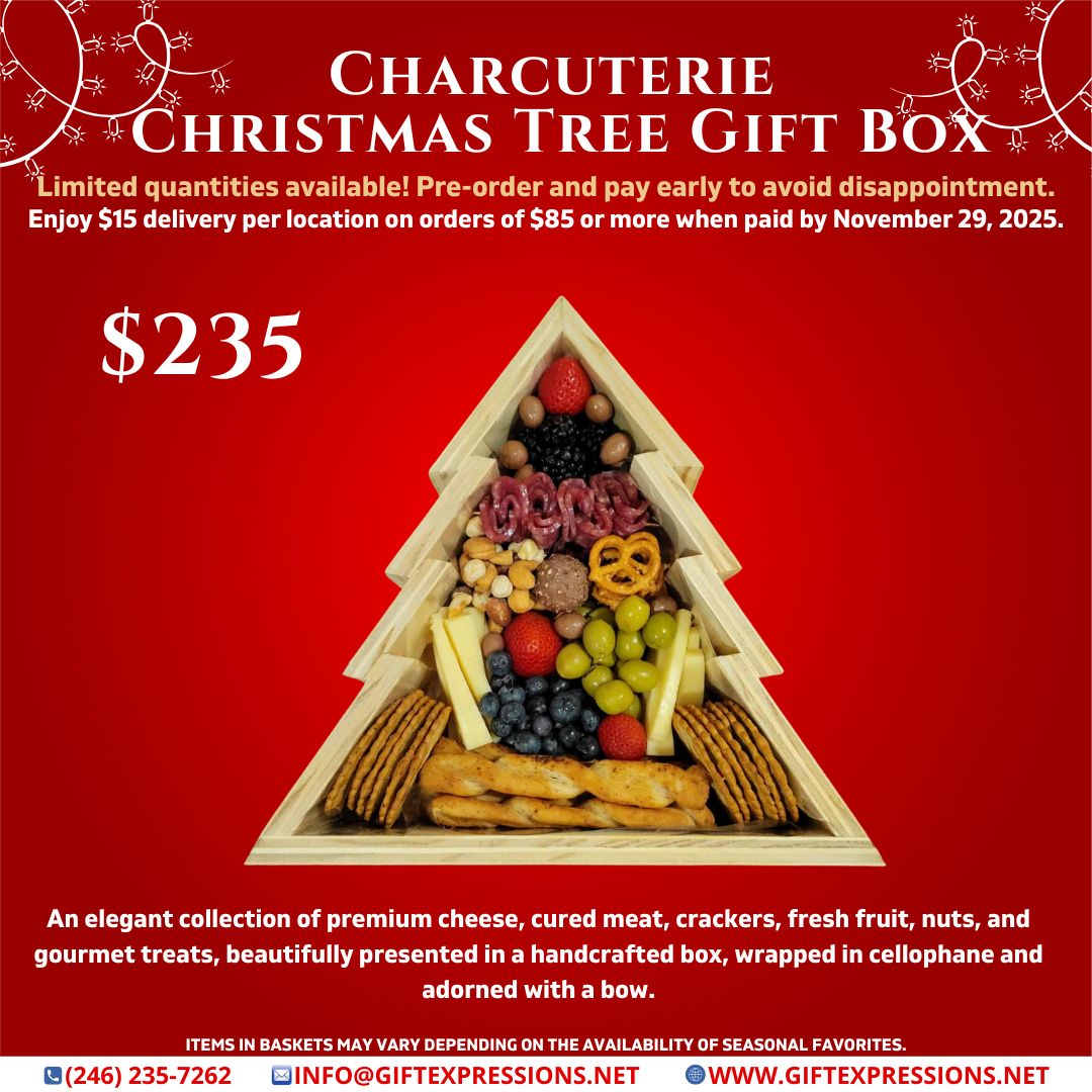 Charcuterie Christmas Tree Gift Box