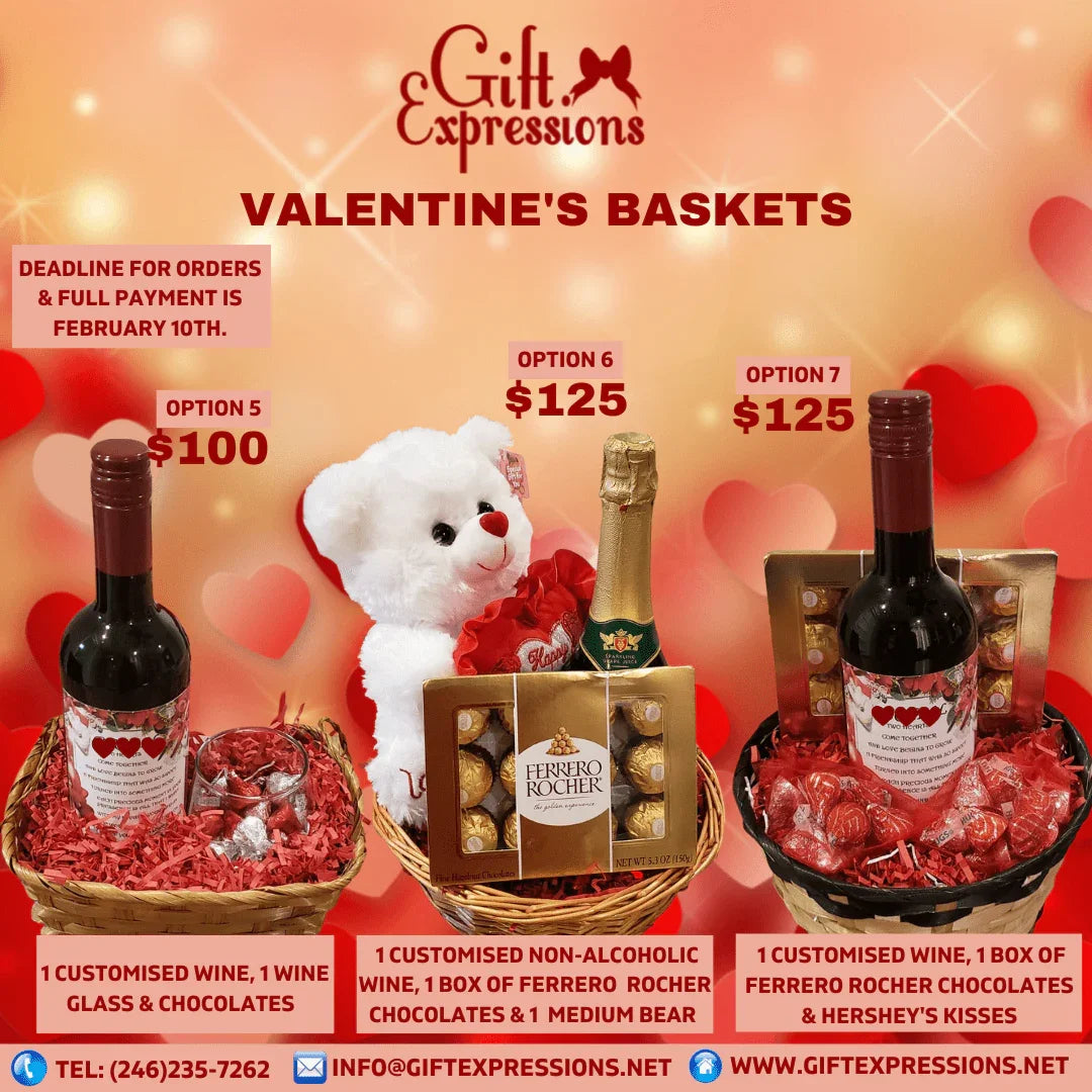 Valentine's Baskets - Gift Expressions