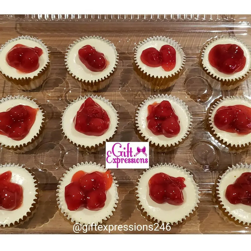 12 Decadent Cheesecake Cupcakes