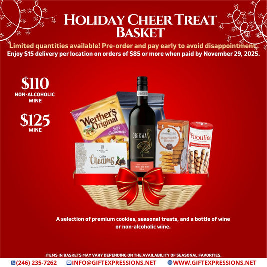 Holiday Cheer Treat Basket