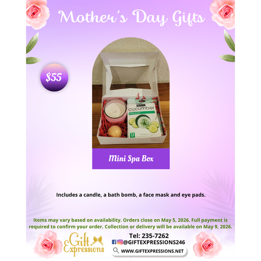 Relax and Unwind Mini Spa Box