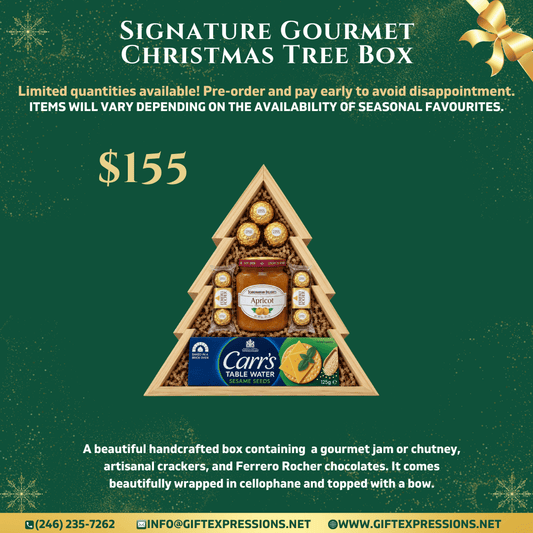Signature Gourmet Christmas Tree Box