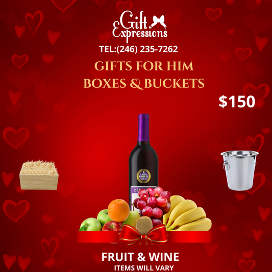 Fruit and Wine Box/Bucket