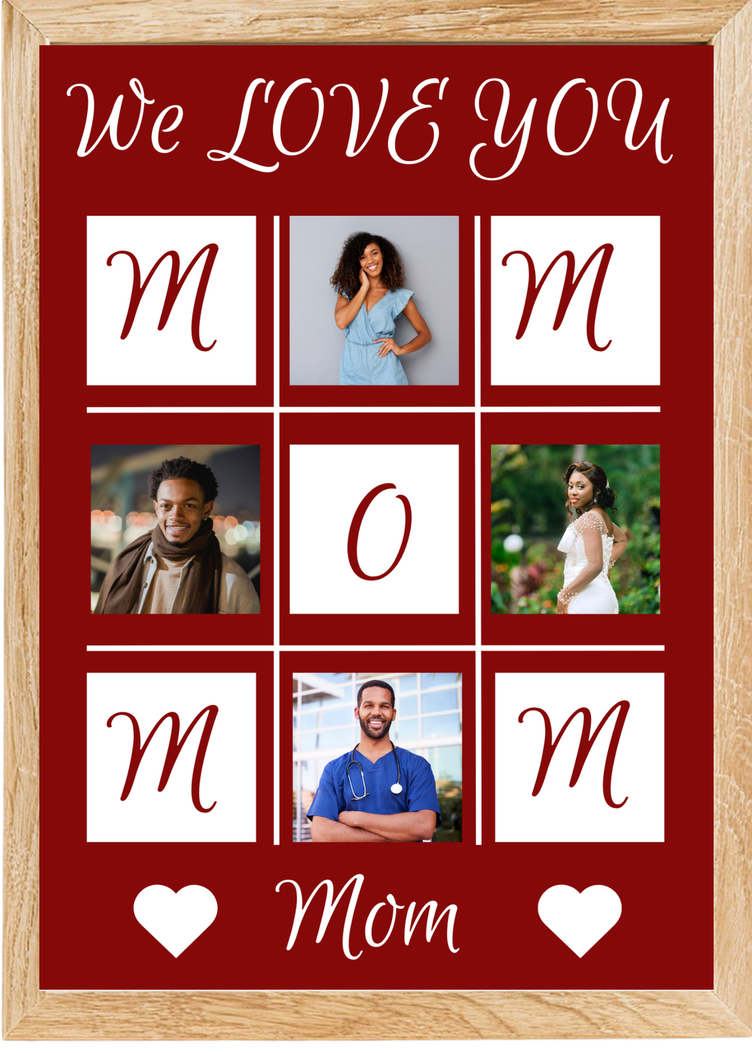 Customised Photo, Name or Poem Frame
