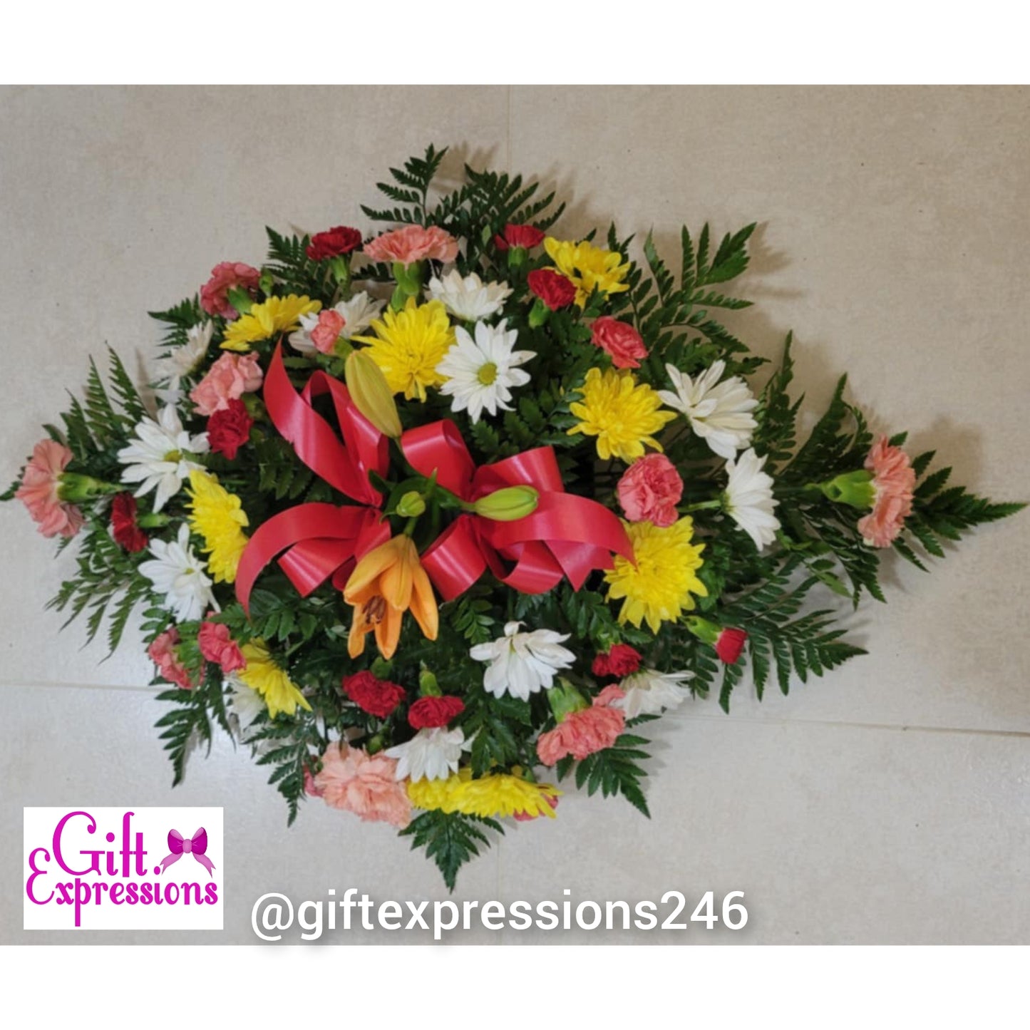 Beautiful Goodbye Wreath