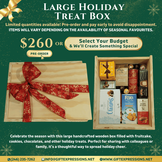 Large Holiday Treat Box