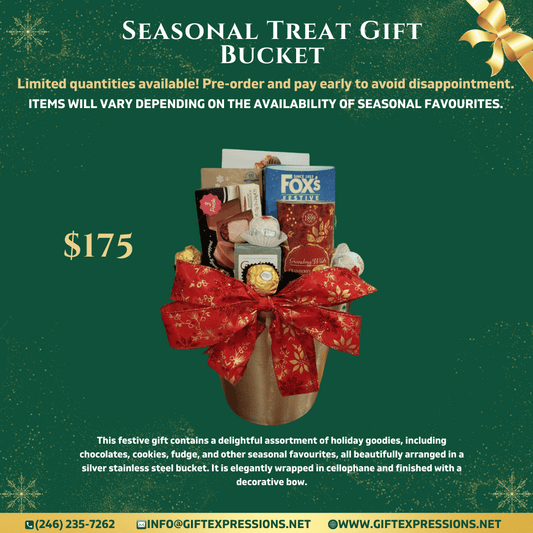 Seasonal Treat Gift Bucket