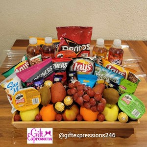Fine Fruit & Snacks Assortment - Gift Expressions   