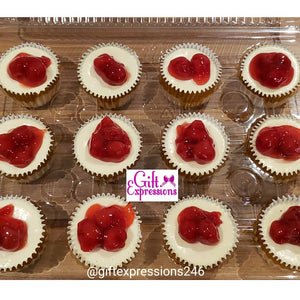 12 Decadent Cheesecake Cupcakes