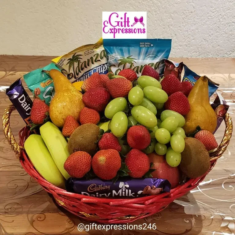 Bountiful Fruit & Snacks Basket - Gift Expressions