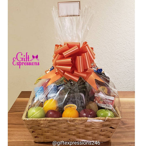 Deluxe Get Well Soon Fruit Basket (Sm$130/Med$190/Lg$255 Gift Expressions   