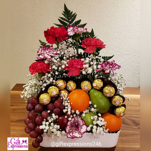 Fruits, Flowers & Chocolate Box Gift Expressions   