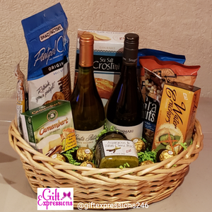 Gourmet Treats Basket Gift Expressions   