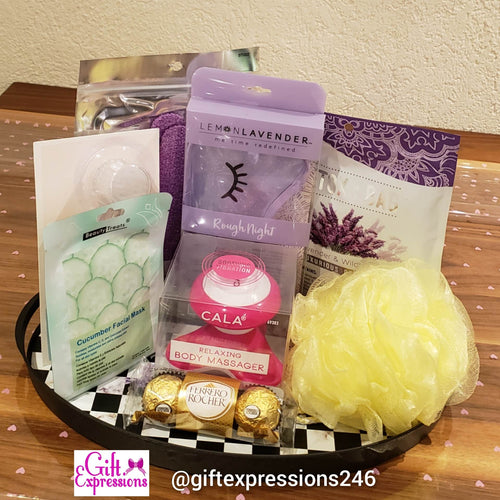 Me Time Spa Basket Gift Expressions   