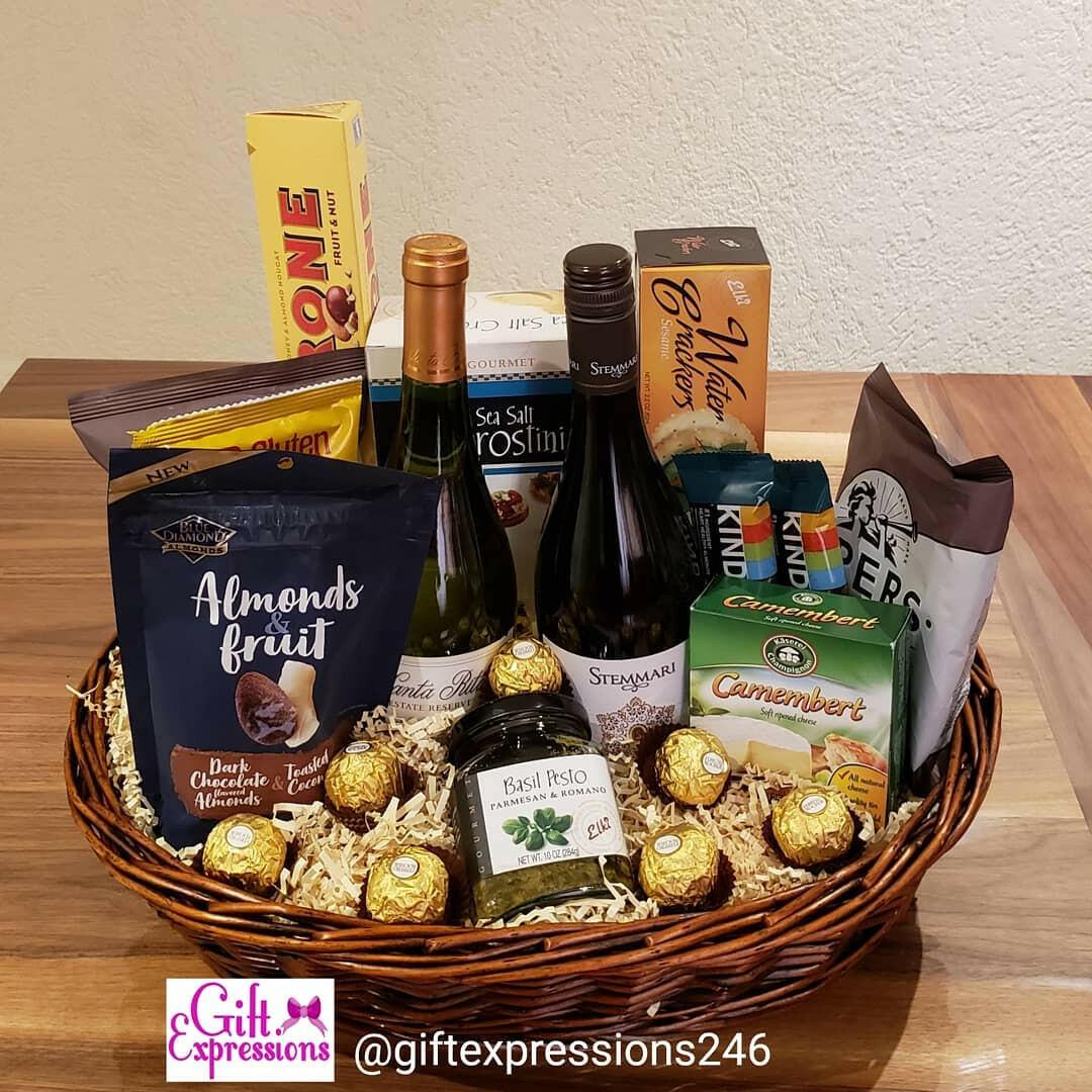 The Finer Things Gourmet Basket - Gift Expressions   