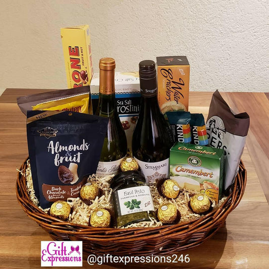 The Finer Things Gourmet Basket - Gift Expressions   